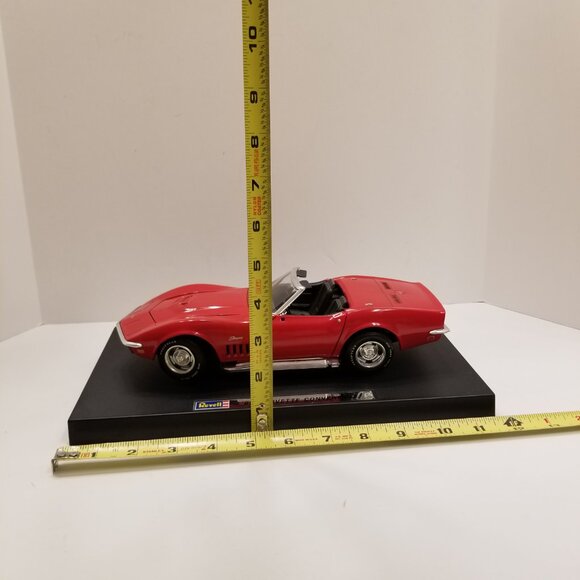🚗1969 Red Corvette Convertible Rare Vintage Collectible Car Model - Picture 3 of 14